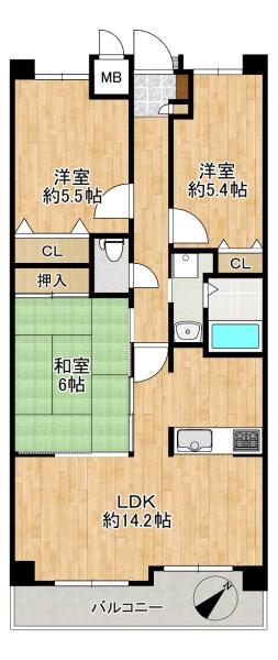ランフォルセ枚方パークガーデン　中古マンション
