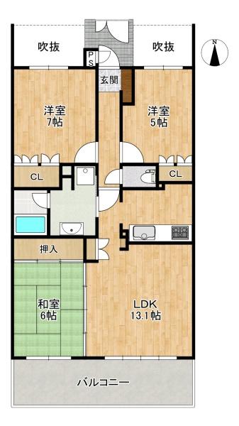 ライオンズガーデン枚方藤阪　中古マンション