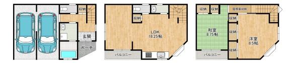 寝屋川市堀溝３丁目の中古一戸建て