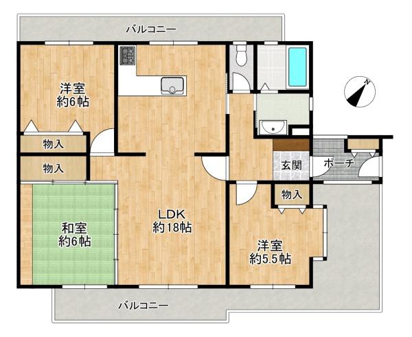 レジデンス香里ヶ丘中央　　中古マンション