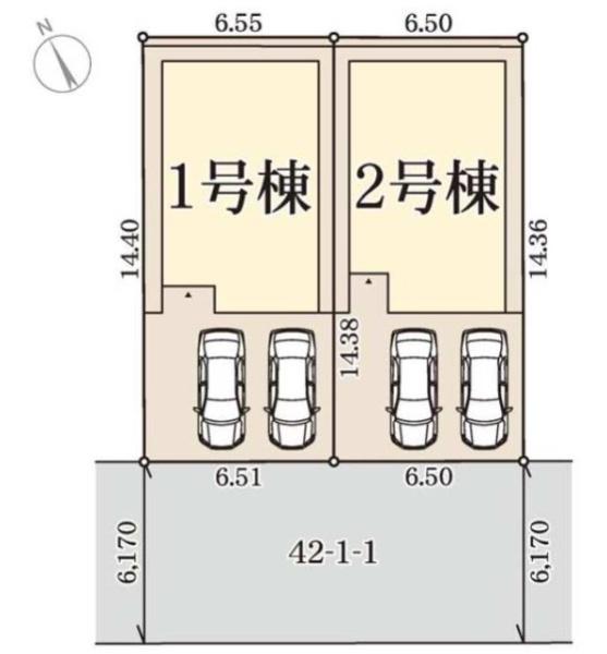枚方市小倉東町　新築戸建　２号棟