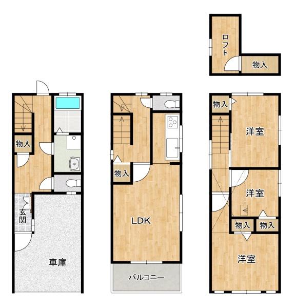 門真市石原町　中古戸建