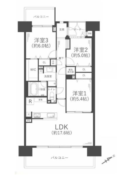 リバティパーク枚方　F棟　中古マンション