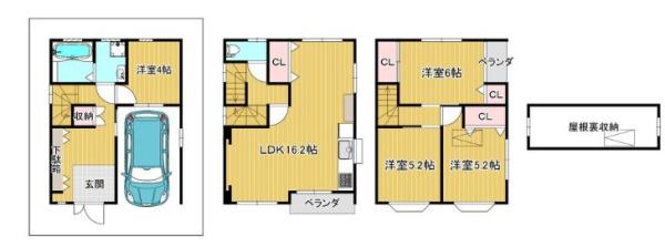 守口市東光町１丁目の中古一戸建て