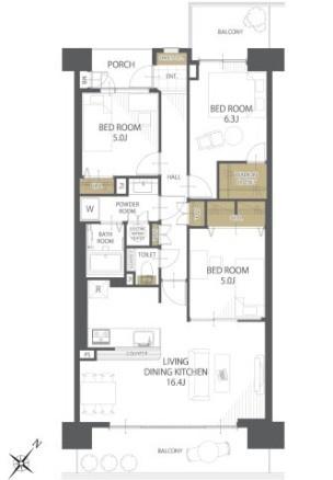 リバティパーク枚方Ｂ棟中古マンション
