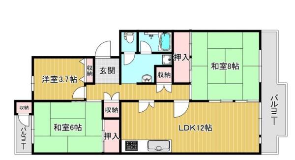 グリーンヒル光善寺住宅第15号棟　中古マンション
