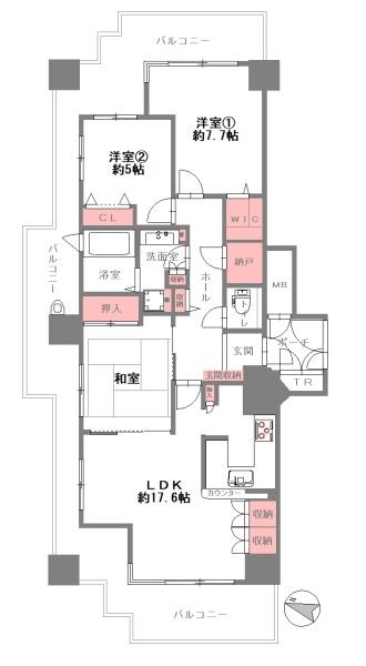 くずはタワーシティＴ棟　中古マンション
