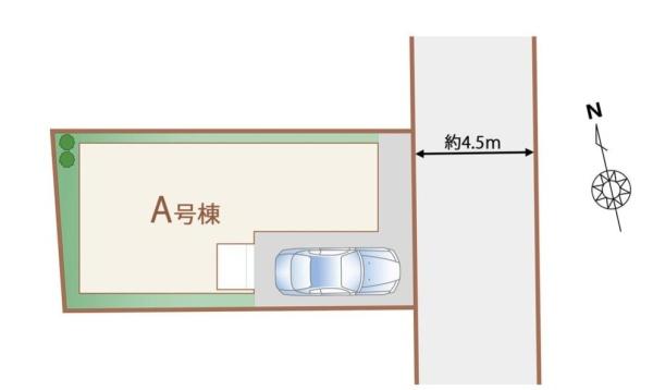 枚方市野村北町　１号棟　新築一戸建て
