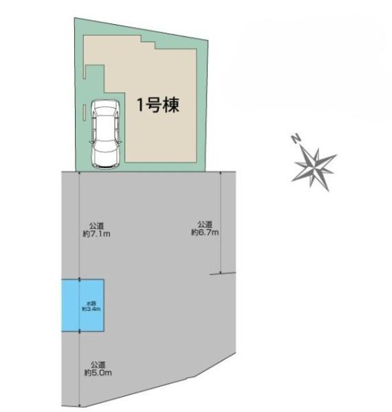 枚方市甲斐田町　１号棟　新築一戸建て