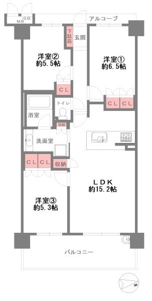 ファインシティ千里津雲台中古マンション