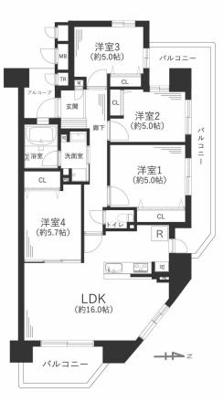 サンメゾン寝屋川　中古マンション