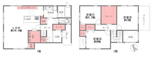 枚方市長尾元町５丁目の中古一戸建て