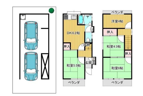 寝屋川市高柳７丁目の中古一戸建て