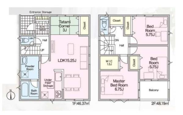枚方市長尾西町　第３　７号棟　新築一戸建て