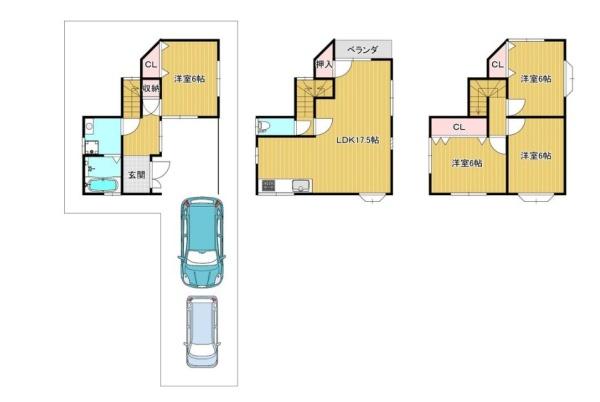 寝屋川市北大利町　中古一戸建て