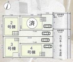 八幡市男山長沢　第２　新築一戸建て　３号棟