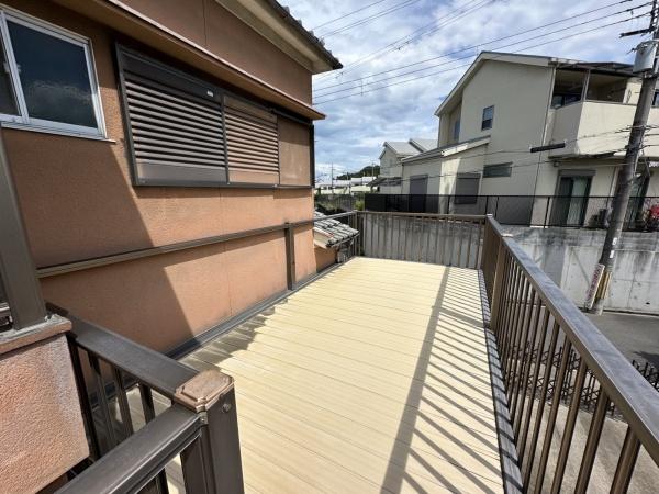 枚方市長尾宮前1丁目の中古一戸建て(バルコニー)