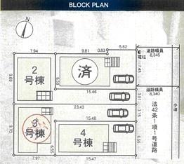 八幡市男山長沢　第２　新築一戸建て　４号棟
