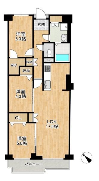 寝屋川コーポラス中古マンション