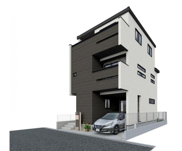 交野市私部４丁目　１号棟　新築一戸建て