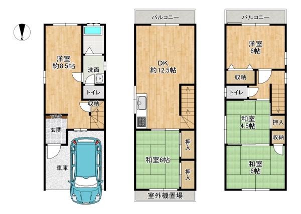 枚方市走谷２丁目の中古一戸建て
