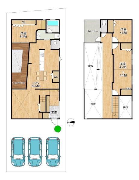 枚方市東船橋２丁目の中古一戸建て