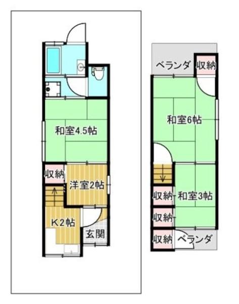 守口市南寺方中通１丁目　中古戸建