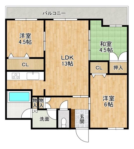 グランアッシュ寝屋川シティマークサウスリッジ　中古
