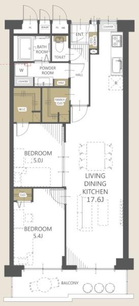 労住まきのハイツ　一号棟　中古マンション