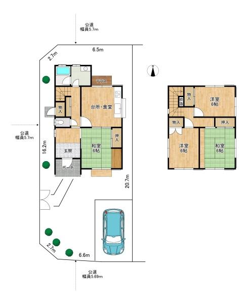枚方市伊加賀西町　中古一戸建て