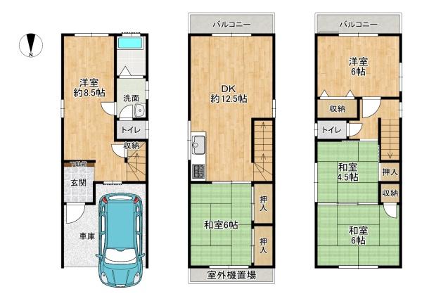 枚方市走谷２丁目　中古一戸建て
