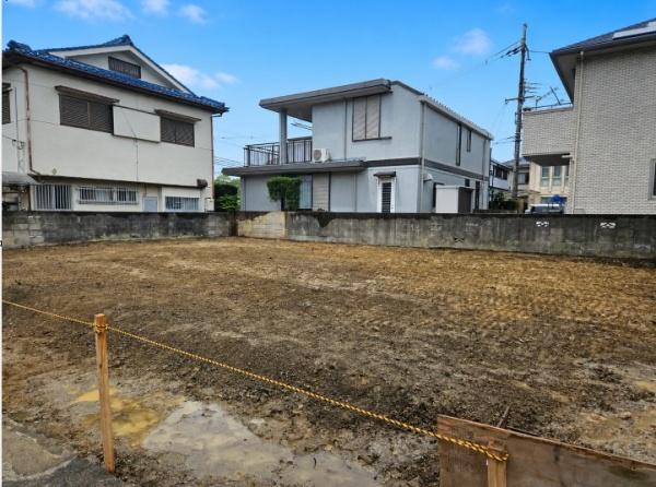 枚方市長尾西町３丁目　建築条件なし　土地