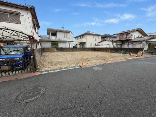 枚方市長尾西町３丁目　建築条件なし　土地