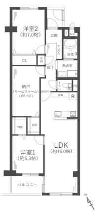くずはセンチュリータウン　４番館　中古マンション