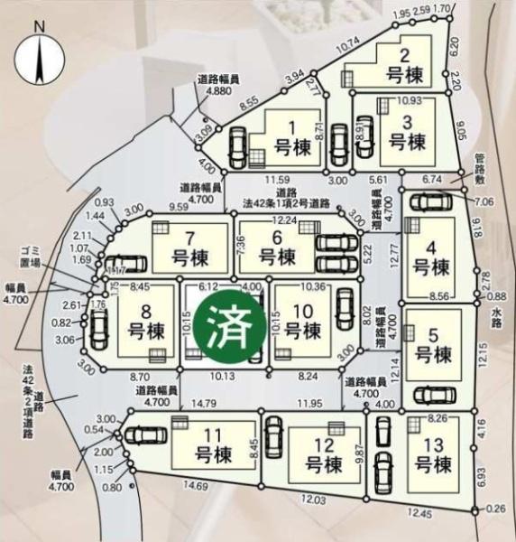 枚方市尊延寺町　第４　新築一戸建１号棟