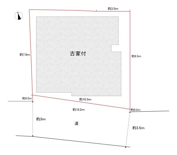 八幡市八幡広門の土地