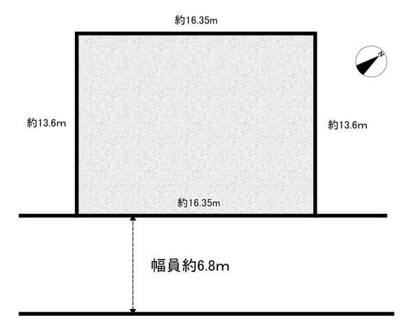 枚方市長尾西町３丁目の土地