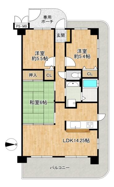 ディオフェルティ枚方長尾中古マンション
