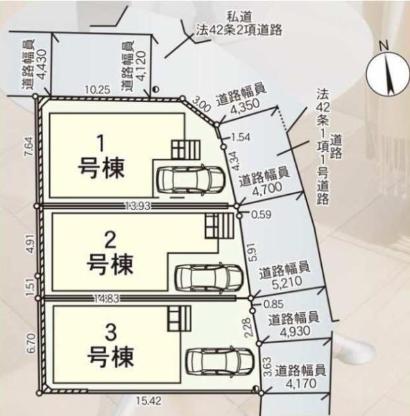 枚方市渚元町　第５　新築一戸建て３号棟