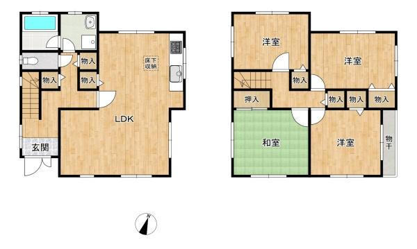 木津川市山城町綺田綾杉　中古一戸建て