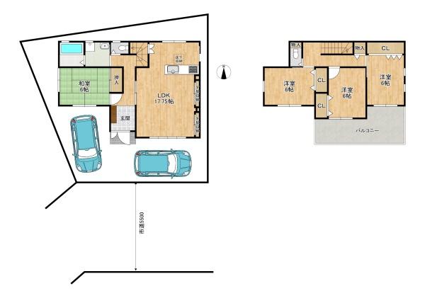 枚方市片鉾東町の中古一戸建て