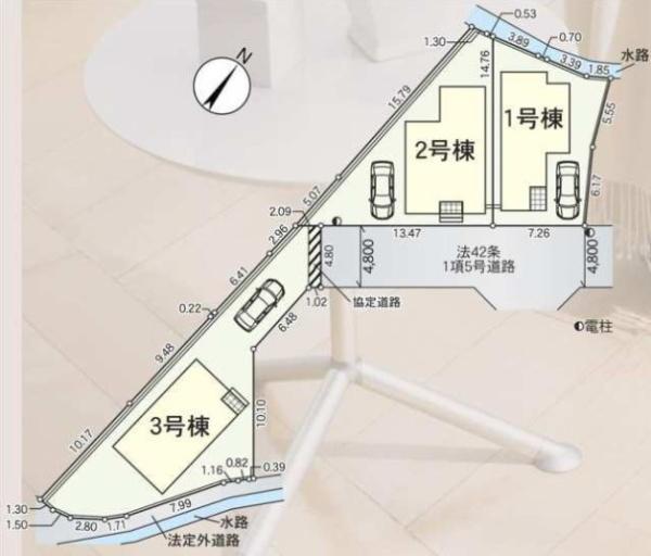 交野市私市　第１１新築一戸建て１号棟