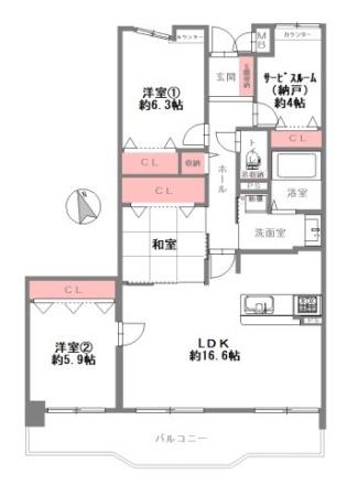 パインフィールド緑地公園　中古マンション