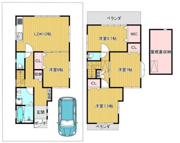 寝屋川市平池町の中古一戸建て