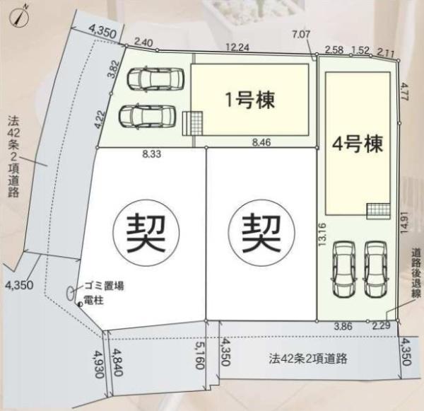 枚方市招提元町第１０　１号棟　新築一戸建て