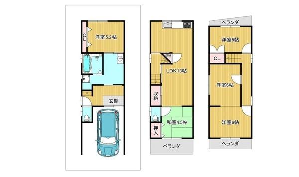 守口市大久保町１丁目の中古一戸建て