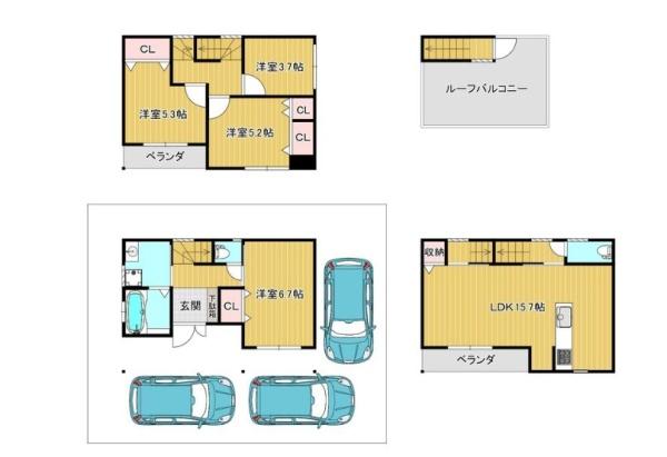 摂津市別府２丁目の中古一戸建て