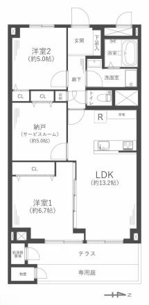 ダイヤシャトー千里　中古マンション