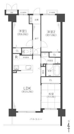 パレ千里壱号棟　中古マンション