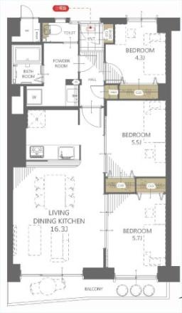 公社千里山田D住宅　A2棟　　中古マンション